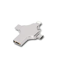 Otg 4in1 Cep Telefonu Çok Fonksiyonlu Usb Flash Bellek 64 Gb Type-c, Micro Sd Ve Kart Okuyucu