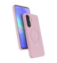 Samsung Galaxy A56 Regal Magsafe Standlı Kapak - Açık Pembe