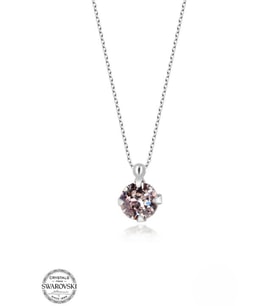 SWAROVSKİ TAŞLI  CRYSTAL 925 AYAR GÜMÜŞ KOLYE