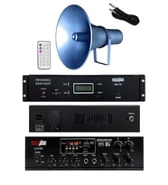 Lastvoice Ekonomik Set-2 Ezanmatik 100W Anfi ve Hoparlör Seti