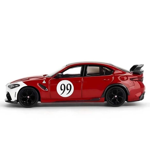 Nessiworld Mini Gt 1/64 BBR Alfa Romeo Giulia GTAm Rosso GTA #99