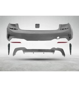 BMW G20 2019-2021 Komple Tampon Arka PDCli Pmalı O O Egz Çıkışlı M Tech M340i 51128099905 Wender
