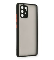 Galaxy A91 / S10 Lite Kılıf Montreal Silikon Kapak - Siyah