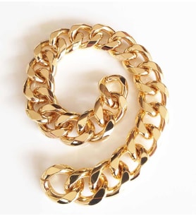 Angel Çanta Aksesuar Light Gold Renk Nice Çanta Zinciri 6Mm 22X27 (35 Cm)