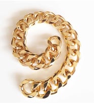 Angel Çanta Aksesuar Light Gold Renk Nice Çanta Zinciri 6Mm 22X27 (35 Cm)