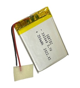303040 3.7V 350 MAh Li-Polymer Pil (Devreli/1.5A)