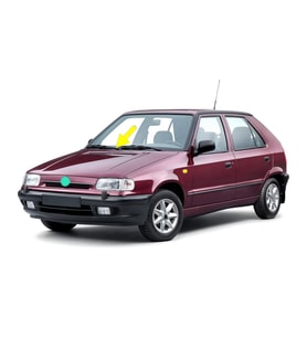 Skoda Felicia 1995-2001 Sağ Ön Cam Silecek Kolu 6U1955410C (Siyah)