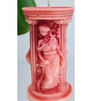 Athena Böğürtlen Kokulu Soya Mum - Doğum Günü - Sevgililer Günü - Anneler Günü - Babalar Günü - Aromaterapi (Gül Kurusu)