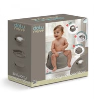 7184 Lazımlık Adaptör Basamak Stone Gray -Dolu Oyuncak