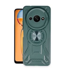 Xiaomi Redmi A3 4g Kılıf Lincoln Silikon - Koyu Yeşil