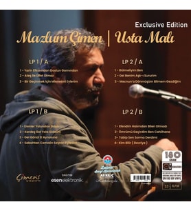 Mazlum Çimen – Usta Malı - 2 Plak (Standart)
