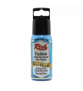 Rich Boyutlu Boncuk Boya 60 ml. 970 SİMLİ TURKUAZ 