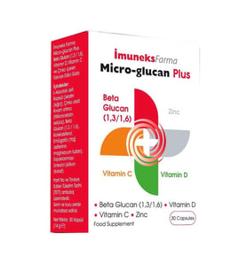 İmuneks Micro-Glucan Plus Beta Glukan 30 Kapsül