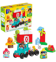 Mega Bloks® Doğa Dostu Çiftlik Seti, Yürüme Çağındaki Çocuklar İçin Yapı Oyuncakları Hdl07