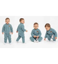 Northcity 6/24 Ay Peluş Kumaş Bebek Takımı - Konforlu, Anti-Allerjik ve Güvenli Kullanım