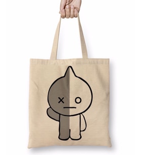 Bts Bt21 Van Bez Çanta Uzun Saplı