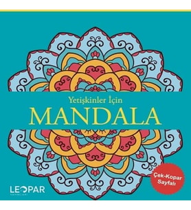 Yetişkinler İçin Mandala - Mavi