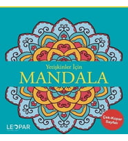 Yetişkinler İçin Mandala - Mavi