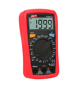 UNI-T UT33C+ Dijital Multimetre Mini Cep El Tipi Voltmetre Ampermetre