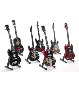 Dekoratif Gitar Büyük Boy (Çok Renkli)