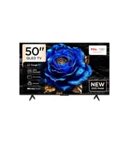 TCL 50T6C 50" 127 Ekran Uydu Alıcılı 4K Ultra HD Google QLED TV (Siyah)