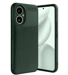 400 Kılıf Auto Focus Karbon Kapak - Koyu Yeşil
