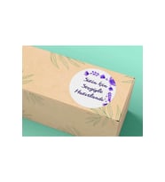 Sizin Için Sevgiyle Hazırlandı Sticker 4 Cm (100 Adet)