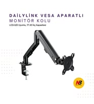DailyLink 13-27" Tek Kol Amortisörlü Monitör Tutucu