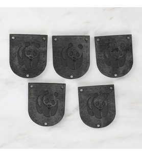 Loren Crafts Figürlü Deri Arma 5 Adet - 1515