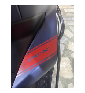 Motosiklet Sticker Pcx Kırmızı