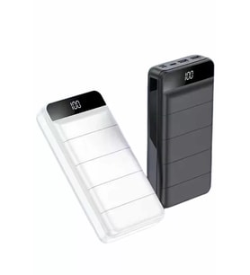 50.000 Mah Dijital Göstergeli Taşınabilir 4 Portlu Hızlı