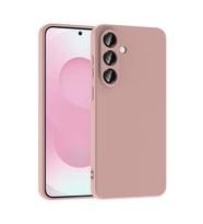 Samsung Galaxy S25 FE Kılıf İçi Kadife Lansman Kapak (Açık Pembe)