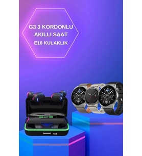 Yeni Nesil Akıllı Saat Bluetooth Kulaklık Titreşim Bildirimleri Uyku Takibi