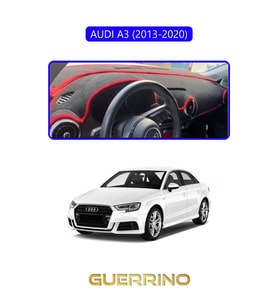 AUDİ A3 (2013-2020)TORPİDO KORUMA HALISI MAVİ KENAR