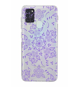 Samsung Galaxy A21s  Kamera Korumalı  Kapak Nostalji Desen Tasarımlı  Şeffaf Kılıf