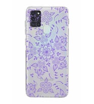 Samsung Galaxy A21s  Kamera Korumalı  Kapak Nostalji Desen Tasarımlı  Şeffaf Kılıf