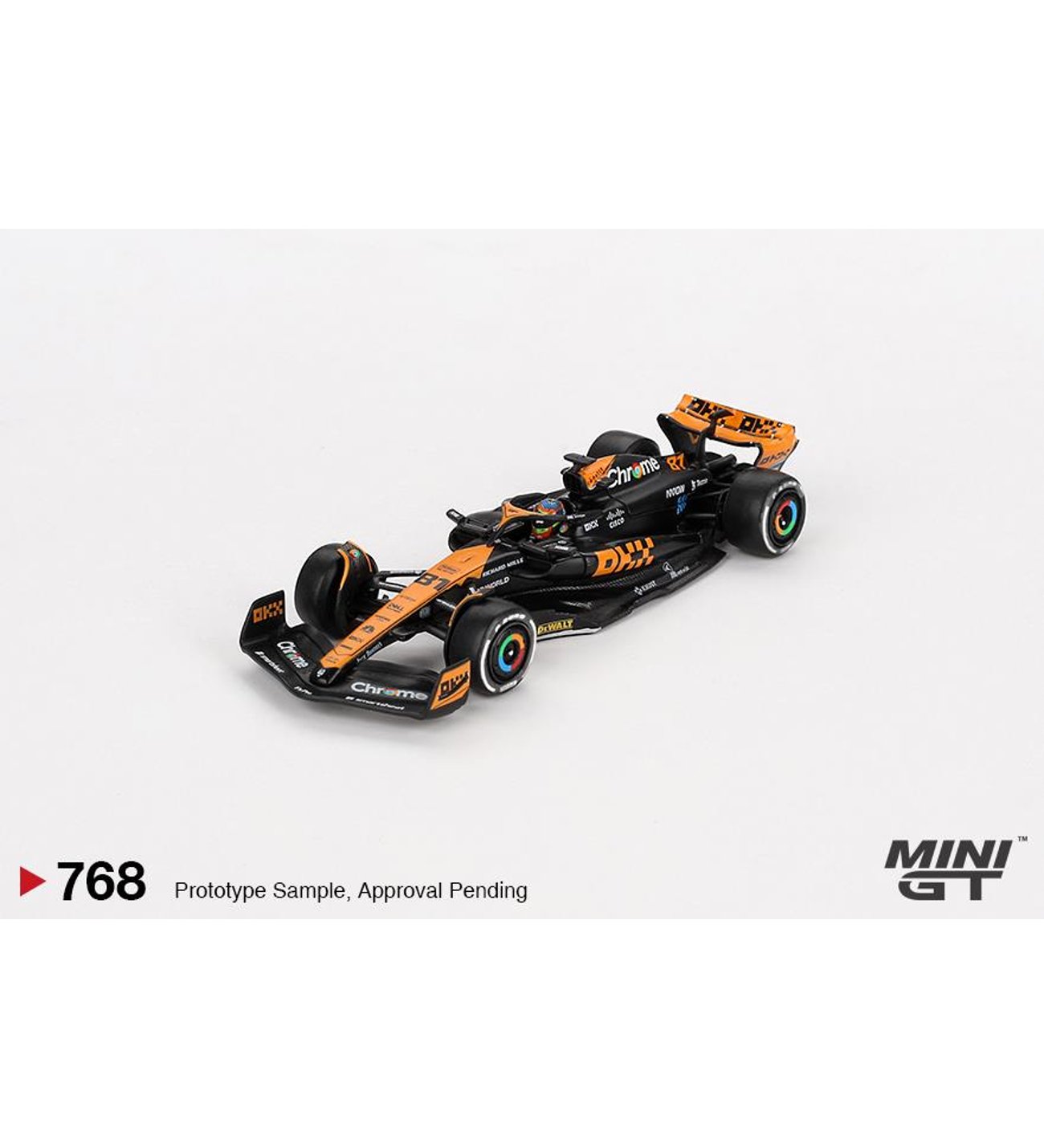 Mini GT McLaren MCL60 #81 Oscar Piastri 2023 F1 2023 Japanese GP