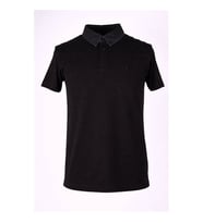 Trender Kot Yaka Siyah Erkek Polo Yaka T-shirt 568