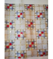 ŞEFFAF MASA ÖRTÜSÜ 1,7 mm 100 cm x 150 cm Kalın DESENLİ Pvc Kaymaz Masa Örtüsü Koruyucu 100 CM X 150 CM (Renksiz)