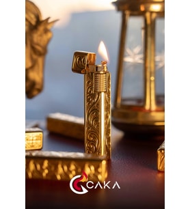 Caka Lighter Petra Gravür Serisi El Yapımı Benzinli Çakmak