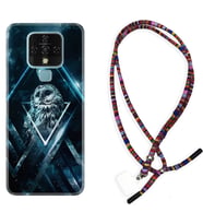 Tecno Camon 16 18P Pova Kılıf Boyun Asklı Rasta Silikon Old Owl 1649