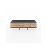 Hyperion TV Ünitesi 3 Çekmeceli  176x44x51 Antrasit-Antrasit/Çam