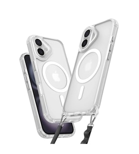Newface Apple iPhone 16 Kılıf Enka Magsafe Silikon Kılıf - Şeffaf