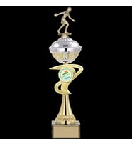 ODAK KUPA - Figürlü Kupalar - Bowling Kadın Figürlü Kupalar FG-065 A - 48 cm