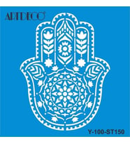 ARTDECO STENCİL 30X30CM EL 150