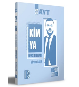 Benim Hocam AYT Kimya Ders Notları -2026