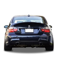 Bmw 3 Serisi E90 2006 - 2012 M Performance Arka Tampon Eki - Difüzör (Plastik)