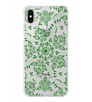 Apple iPhone XS Max Uyumlu Köşe Korumalı Antişok Kapak Nostalji Desen Tasarımlı Şeffaf  Kılıf
