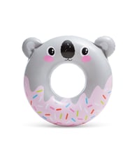 Koala  Basklı Simit +8 Yaş Yüzme Simidi Havuz Deniz Şişme Yüzücü  Sea Ring Pool (Karışık)