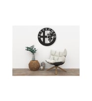 Alfa Romeo Ahşap Mdf Lazer Kesim Tablo